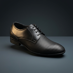Mocasines de Hombre Negros de Cuero Genuino con Cordones, Zapatos de Vestir con Punta de Piel de Vacuno, Ligeros, Cómodos y Duraderos - Product Image 6