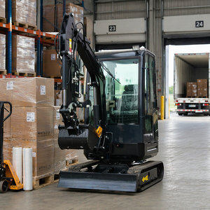 Mini-excavatrice sur chenilles compacte de 1,8 tonne avec godet de 0,04 m³ pour moteur diesel, pompe <span class=keywords><strong>Bosch</strong></span> Rexroth, boîte de vitesses, garantie 1 an pour travaux en espace restreint - Product Image 6