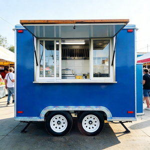 Remorque alimentaire mobile compacte pour la vente urbaine, idéale pour le café, la crème glacée et les restaurants <span class=keywords><strong>à</strong></span> service rapide - Product Image 1