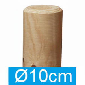 Pali di Pino Nordico Torniti Senza Punta, Impregnati e Trattati Classe III, Diametro 10cm, Altezza 150cm - Product Image 1