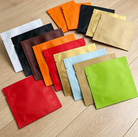 Sachets en Mylar personnalisés imprimés, laminés, à trois soudures latérales, plats, petits, pour thé, sachets anti-humidité pour poudre de boisson