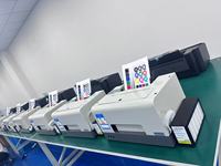 Imprimante d'étiquettes rouleau à rouleau 6 couleurs, imprimante d'étiquettes A4 avec système d'alimentation en encre continu, idéale pour les commandes en gros