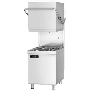 GGM Gastro Pass-Through <b>Dishwasher</b> - Manual - 6.52 kW - with <b>detergent</b>, rinse aid & drain pump - Product Image 6