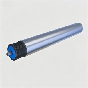 Rodillo Transportador de Plástico con Carcasa de Acero y Rodamiento de Bolas, Tipo Silencioso, Accionado por Polea con Nervaduras en V, para la Industria Alimentaria y Electrónica - Product Image 3