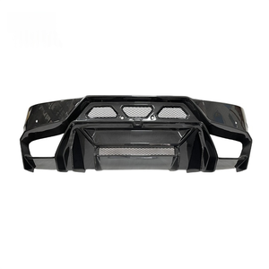 Pare-chocs avant, pare-chocs arrière et jupes latérales en fibre de carbone sèche de style Lamborghini <span class=keywords><strong>Huracan</strong></span> LP580 LP610 - Product Image 3