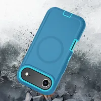Coque de Téléphone Hybride Robuste 3 Couches Antichoc Compatible avec iPhone 17 16 15 Pro Max Plus 17E 16E Air