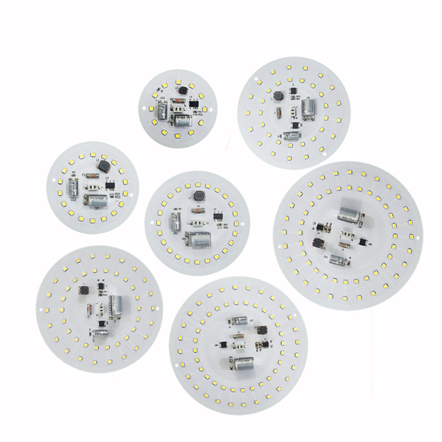 DOB A Bulb  3w 5w 7w 9w 12w 15w 2835 B22 E27 Energy-Saving Indoor Led A T Parts SKD