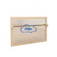 Table à langer mobile en bois moderne avec étagères de rangement pour l'école et le salon
