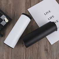 Vente en gros de tasses à café en acier inoxydable à double paroi, thermos de voyage, tasse à jus et à lait en métal avec couvercle