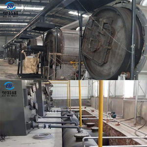15 tấn chất thải Nhựa nhiệt phân nhà máy chất thải lốp để khai thác dầu máy với Euro tiêu chuẩn phát thải - Product Image 2