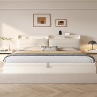 Modernes Design Haushalt Schlafzimmer möbel Set Weiß King Size Schlafzimmer Set Doppelbett mit Schubladen