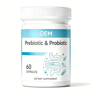 Cápsulas Prebióticas y Probióticas para la Salud Inmunológica, Digestiva e Intestinal, que Ayudan con el Estreñimiento Ocasional, la Diarrea, los Gases y la Hinchazón - Product Image 1