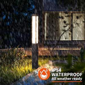 ไฟเสา LED สำหรับสวนแบบออลอินวัน ผลิตตามสั่ง ขายส่ง กันน้ำ วัสดุอะลูมิเนียม สำหรับตกแต่งสนามหญ้า มาตรฐาน IP65 - Product Image 3