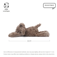Peluche d'éléphant mignonne, super douce, rembourrée en coton PP, poupée en tissu pour dormir, cadeau d'anniversaire pour enfants