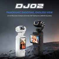 Kamera Vlog Murah Putar 360 Derajat 4K Ultra HD Mendukung Memori 128GB Tahan Air Zoom Optik 17x-30x Baterai 2000mAh