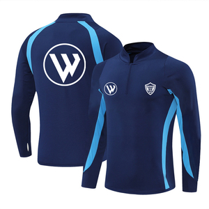 男士足球运动服 - 100% 聚酯纤维，速干透气，复古足球运动服，球队号码/姓名热转印 - Product Image 5