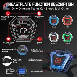 Ensemble <span class=keywords><strong>de</strong></span> pistolets <span class=keywords><strong>de</strong></span> jeu <span class=keywords><strong>de</strong></span> tir au laser Chengji, <span class=keywords><strong>expérience</strong></span> <span class=keywords><strong>de</strong></span> tir, interaction parent-enfant, pistolets électroniques, jouets avec laser - Product Image 2