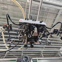 Machine de stratification de flûte de papier ondulé servo complet automatique à grande vitesse