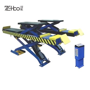 Plateforme élévatrice à ciseaux hydraulique à double niveau ZeHoo DJ-4540 Underground 4500KG pour voiture avec alignement des quatre roues et hauteur maximale de 1850 mm - Product Image 4