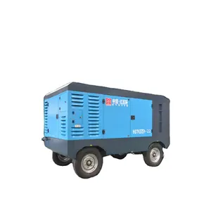 HWH Cummins Portable Diesel Engine Air Compressor 22bar 850cfm for Mining Water Well Drilling Other Gas-Powered Applications