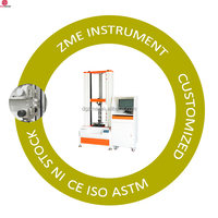 ZME 20kn Servo computarizado Resistencia de goma Probador de tracción Equipo de prueba universal