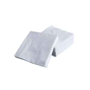 Tovaglioli per bevande usa e getta piegati in 1/4 bianca per ristoranti alberghi caffetterie a 2 strati stile sacchetti tovaglioli stampati - Product Image 4