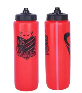 Nuevo producto Ideas Bpa Material plástico libre Ciclismo Camping Senderismo Gimnasio Botella de agua Squeeze Botella deportiva personalizada Agua