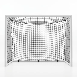 Filet <span class=keywords><strong>de</strong></span> football en polyester PE <span class=keywords><strong>de</strong></span> couleur personnalisée pour entraînement extérieur, en gros, pour cages <span class=keywords><strong>de</strong></span> football - Product Image 2