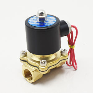 2W160-15 Valvulas电磁阀AC220V AC110V DC24V DC12V迷你微型1/2英寸双向黄铜空气电磁阀水常闭 - Product Image 4