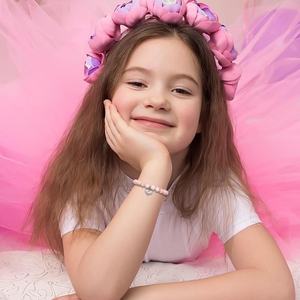 Pulseras Ajustables de Moda con Cuentas, Regalos de Cumpleaños para Niñas de 1 a 13 Años, Pulseras de Piedras/Perlas para Cumpleaños - Product Image 6