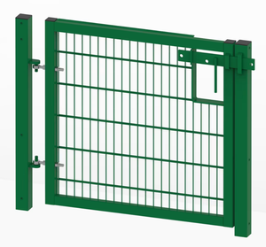 Portão de cerca de metal 2.4m x 1.2m portão de cerca de malha de arame soldado - Product Image 1