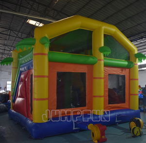 Jumpfun Castillo de León Inflable 5 en 1, Casa de Rebote EN LA Jungla Más Barata, Alquiler de Fiesta, Combo de Rebote Inflable - Product Image 3