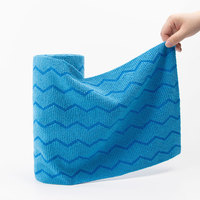 Esun Kation Serviettes en microfibre 300gsm détachables non pelucheuses pour le nettoyage de la cuisine, le séchage de la vaisselle et du verre, lavage de voiture, techniques tricotées carrées