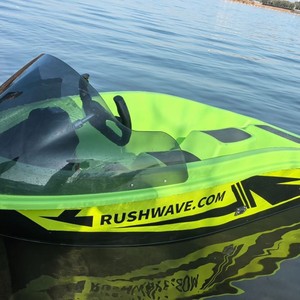 เรือไฟฟ้า Rush Wave กระดานโต้คลื่นไฟฟ้า มินิมอเตอร์โบ๊ท เรือกีฬาทางน้ำความเร็วสูง - Product Image 2