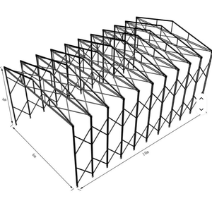 Tente de stockage mobile en PVC avec structure en acier, pliable, électrique, rétractable, pour terrain de padel - Product Image 6