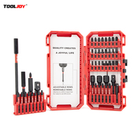 Jeu de 48 embouts de visseuse à chocs Tooljoy en acier S2, hexagonaux magnétiques de 1/4 po, dureté HRC60, service OEM disponible pour la vente en gros