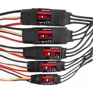 Contrôleur de vitesse ESC brushless <span class=keywords><strong>Hobbywing</strong></span> <span class=keywords><strong>Skywalker</strong></span> V2 20A 30A 40A <span class=keywords><strong>50A</strong></span> 60A 80A 100A 3~6S avec fonction de poussée inversée pour RC - Product Image 3