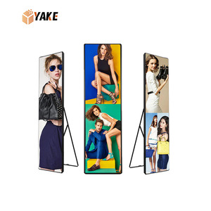 Yake thiết kế mới nhất Acrylic Board LED hiển thị áp phích gương p2.5 trong nhà ngoài trời LED Poster quảng cáo biển quảng cáo cho các sự kiện - Product Image 1