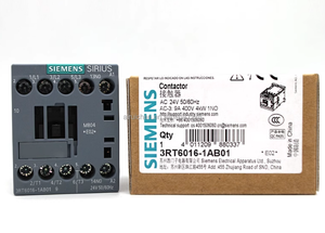 คอนแทคเตอร์ของแท้5.5kW AC220V 400V <span class=keywords><strong>3RT6017</strong></span> AUX หน้าสัมผัส12A 1NC คอนแทค<span class=keywords><strong>3RT6017</strong></span>-1AN22 Siemens - Product Image 3