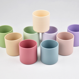 <b>Microwave</b> Safe Silicone Cup for Kids Dishwasher Safe Unbreakable Training Drinking Cup Heat Resistant - Product Image 4