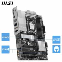 Carte mère MSI PRO B850-P WiFi, format ATX, prend en charge les processeurs AMD 9000/8000/7000, mémoire AM5 DDR5, boost SATA pour serveur
