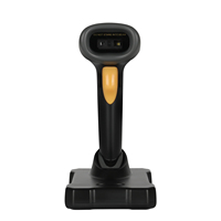 Escáner de Código QR Inalámbrico de Largo Alcance MJ2870 2.4G, Lector de Códigos de Barras CMOS 1D 2D para Logística de Almacén e Inventario