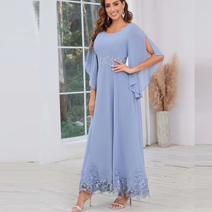 Elegant Dresses Evening Jackets Ankle Length for Women's Fashion
