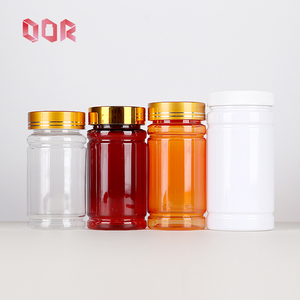 Flacon capsule transparent coloré personnalisé de 80 ml, emballage pharmaceutique, flacon en plastique PET pour produits de santé avec bouchon à vis - Product Image 2