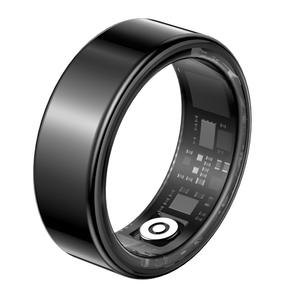 SY02 Smart Ring Pelacak Detak Jantung & Oksigen Darah dengan HRV Tidur dan Stres untuk IOS/Android 5ATM SmarRing Pelacakan Kesehatan - Product Image 3