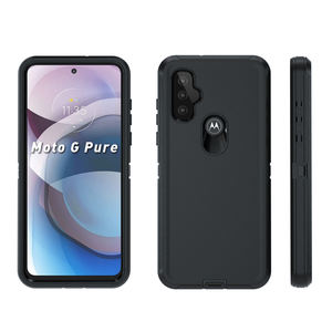 Funda Protectora Antigolpes de Alta Calidad para Teléfono Móvil Motorola <span class=keywords><strong>Moto</strong></span> <span class=keywords><strong>G</strong></span> Pure - Product Image 1