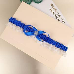 <span class=keywords><strong>Jarretière</strong></span> de mariée en dentelle LOWOSAIWOR, faite à la main, origine Chine, source transfrontalière européenne et américaine, <span class=keywords><strong>jarretière</strong></span> de mariage pour la mariée - Product Image 4