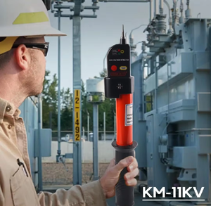 Detector de Contacto de Alta Tensión Confiable KM-CVD-11 KV, Ligero, para Detección de Voltaje en Vivo y Pruebas Eléctricas - Product Image 1