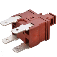 Interrupteur à bouton poussoir KAN-L5 7,5A 250V AC 4 broches marche/arrêt T120 Chauffe-eau Aspirateur Verrouillage spécial Autobloquant
