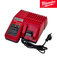 Kit d'outils électriques Milwaukee M-18, clé à chocs sans fil compacte, perceuse à percussion avec 2 batteries lithium-ion 5Ah, 1 chargeur, kit d'outils